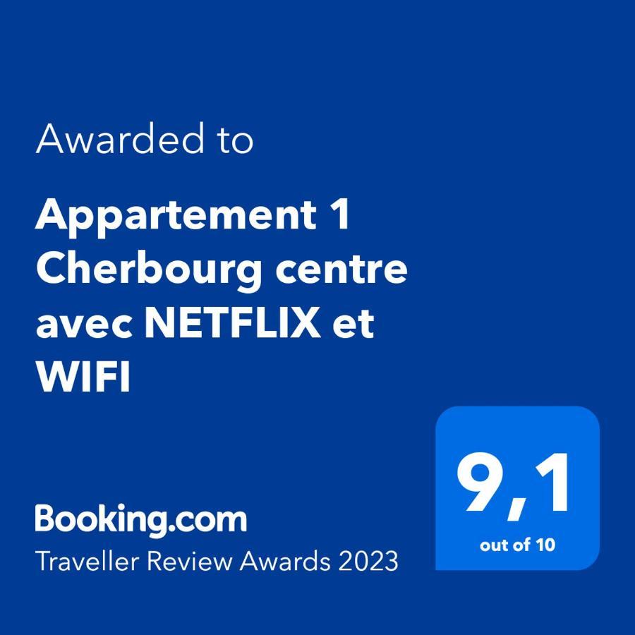 Appartement 1 Cherbourg Centre Avec Netflix Et Wifi Esterno foto